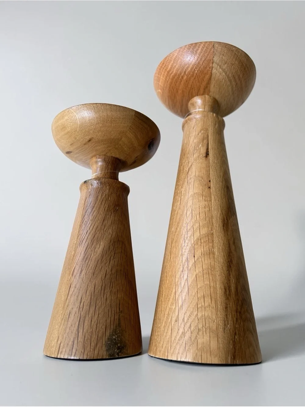 Crate & Bartell Exclusive Izumo Large Oak Pillar Holder 9
